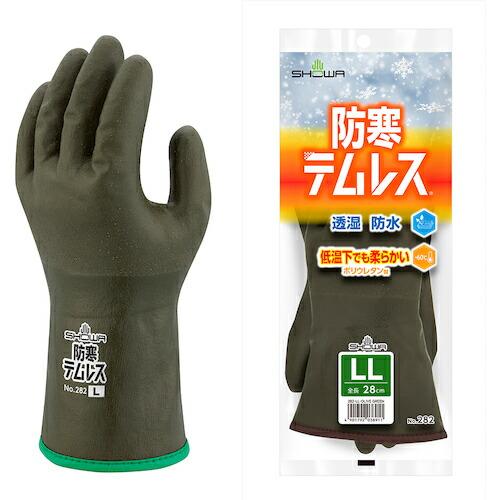 SHOWA 防寒手袋 No282防寒テムレス オリーブグリーン LLサイズ ( NO282-LLOG ) ショーワグローブ(株) |  | 02