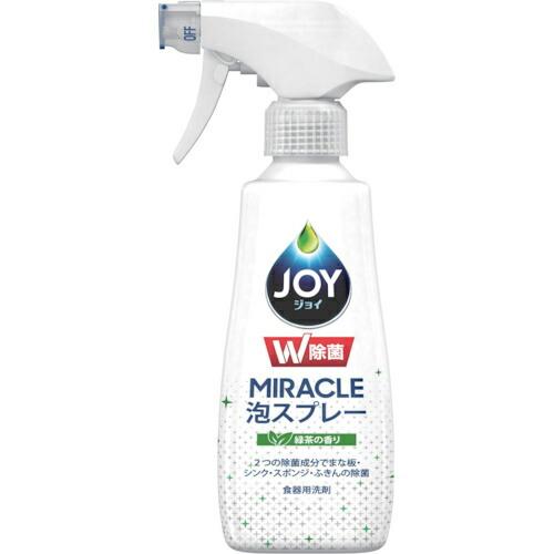 P&G ジョイ W除菌 ミラクル泡スプレー 食器用洗剤 緑茶の香り 本体 275mL ( 027597 ) P&Gジャパン(同) | 