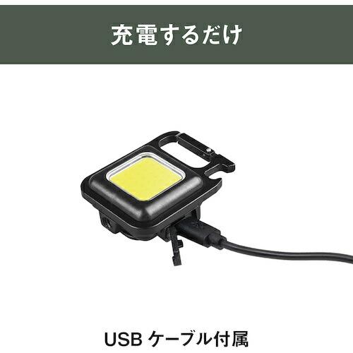 【SALE価格】musashi 充電式マルチLEDライト 6W小型 ( COB-WL001 ) |  | 02
