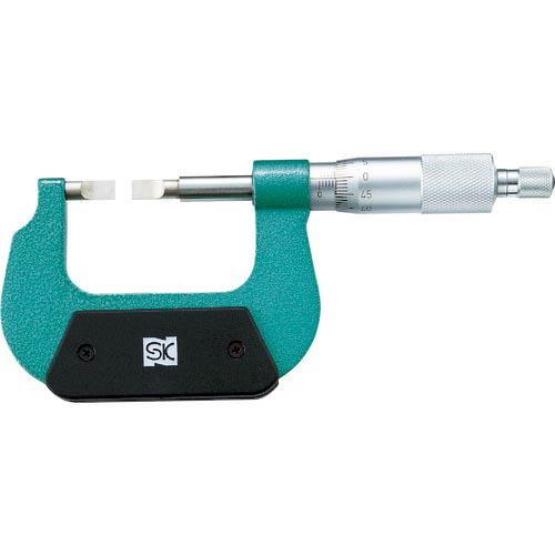 SK 直進式ブレードマイクロメーター BAタイプ 測定範囲0~25mm ( MC201-25BA ) 新潟精機(株) | 