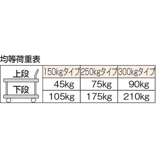 アイケー　プレス製運搬車　2段片袖型　304　(株)石川製作所