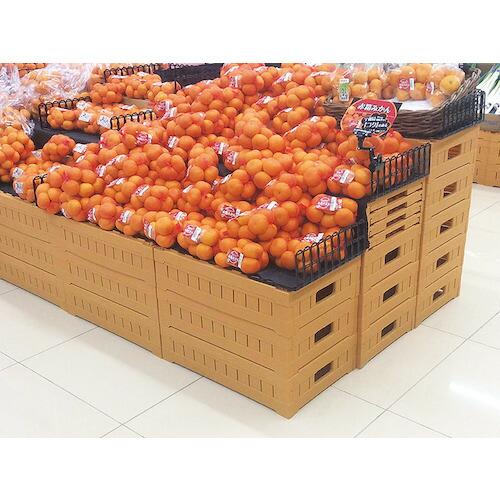 サンコー 折りたたみコンテナ 559810 ディスプレイオリコン6416 ブラウン ( 55981000BRBEI ) 三甲(株) |  | 02