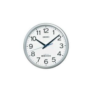 SEIKO 電波掛時計 セイコーネクスタイム  銀色メタリック 直径310mm ( ZS254S ) セイコータイムクリエーション(株) | 