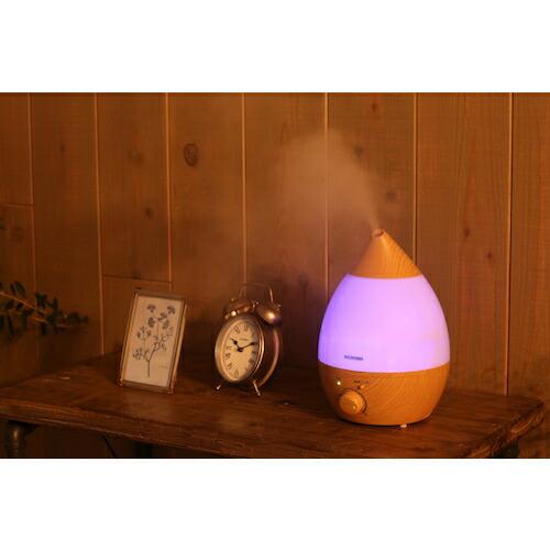 IRIS 572481 超音波式加湿器 しずく型 ナチュラル  ( UHM-280SM-T ) |  | 02