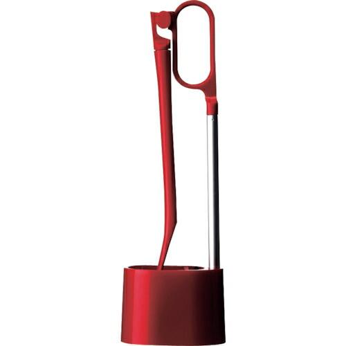 日本クリンテック Kaz Clean トイレ用ブラシ&スタンドセット 赤 ( 110493 ) 日本クリンテック(株) | 
