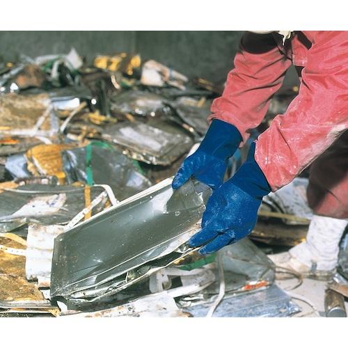 SHOWA ニトリルゴム手袋 No750ニトロ-ブ ブルー Sサイズ ( NO750-S ) |  | 07