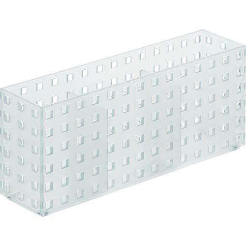 吉川国工業所 収納ケース仕切り板"ブリックス" S9028 280ミニL仕切り版付き Cr ( 4979625218601 ) ライクイット(株) | 