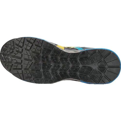 ASICS ウィンジョブCP308 AC ブラック×ヴァイブラントイエロー