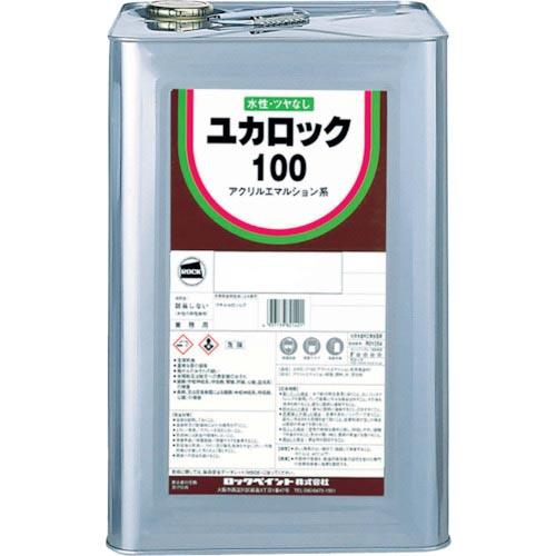 ロック ユカロック100 モスグリーン 20KG ( 082-0221 01 ) ロックペイント(株) | 