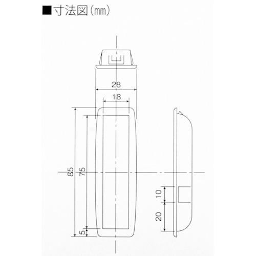 【SALE価格】WAKI シャッター手掛 小  ( SP-04KE6 LG ) 和気産業(株) |  | 01