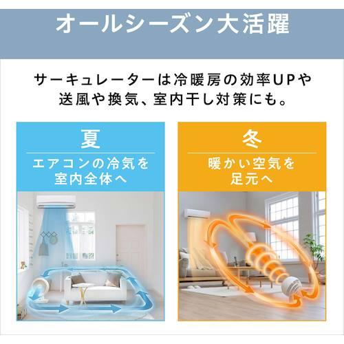 IRIS 288466 サーキュレーターDCモーター DCタイプ ホワイト ( PCF-BD15T-W ) アイリスオーヤマ(株) |  | 05