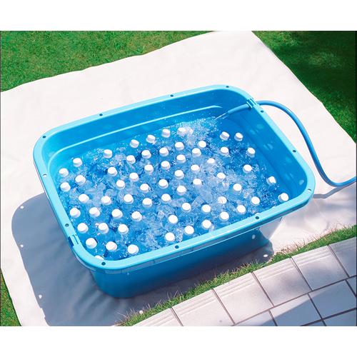 TONBO 角型タライジャンボ 水抜栓付 ブルー 120L ( 833 ) |  | 06