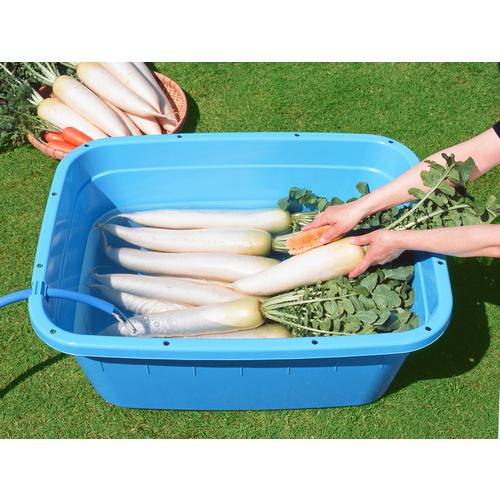 TONBO 角型タライジャンボ 水抜栓付 ブルー 120L ( 833 ) |  | 07