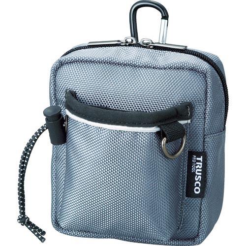 TRUSCO コンパクトツールケース ワイドポケット グレー ( TCTC1502-GY ) トラスコ中山(株) | 