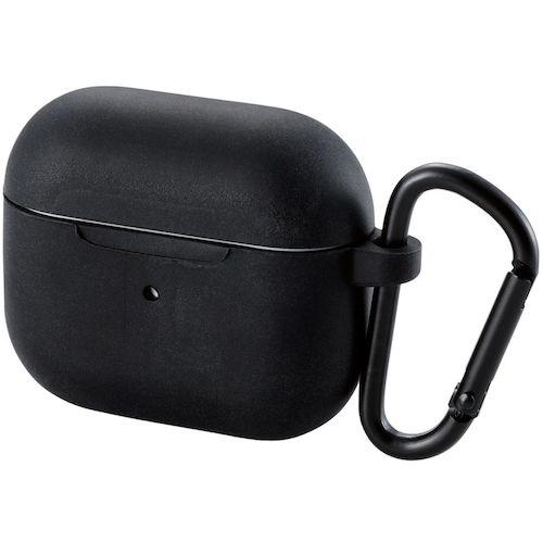 ELECOM AirPods 第3世代対応アクセサリ シリコンケース カラビナ付き ブラック ( AVA-AP3SCBK ) |  | 02