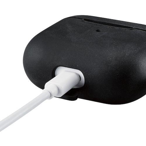 ELECOM AirPods 第3世代対応アクセサリ シリコンケース カラビナ付き ブラック ( AVA-AP3SCBK ) |  | 05