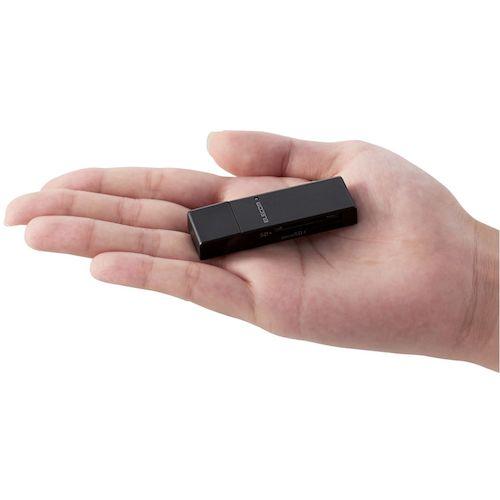 エレコム カードリーダー スティックタイプ USB2.0対応 SD+microSD対応 ブラック ( MR-D205BK ) |  | 04