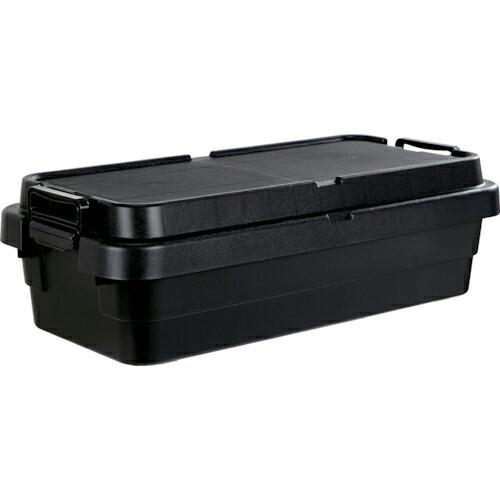 TRUSCO トランクカーゴ フラット天板仕様 浅型 40L 黒 ( BLKCFL-70 ) トラスコ中山(株) | 