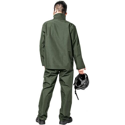Makku きどらないレインウェアセットアップ ダークグリーン L ( AS-4700-DG-L ) (株)マック |  | 09