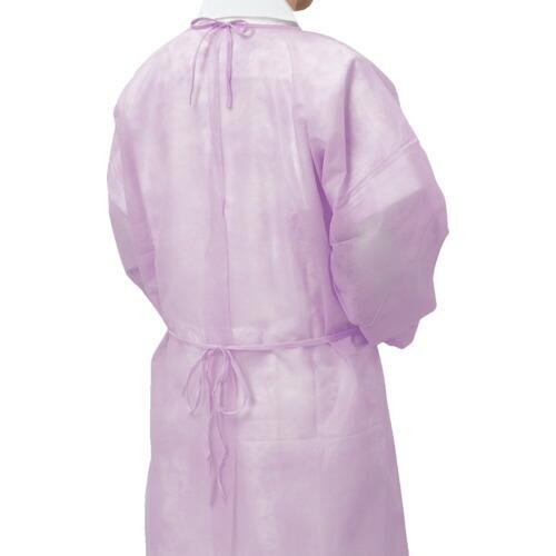 竹虎 フェルラックNo.40(アイソレーションガウンフリー) ピンク 1枚×100袋 ( 076421 ) (株)竹虎 |  | 01