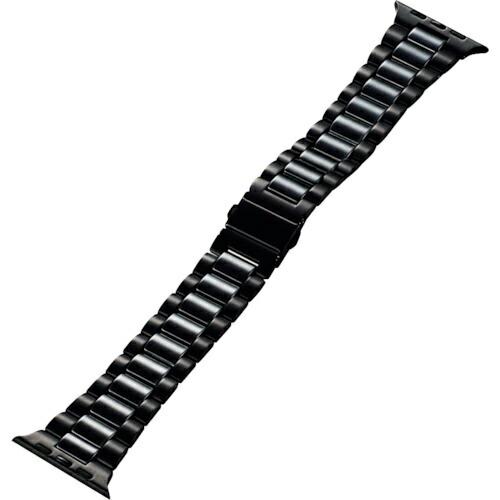 ELECOM Apple Watch 45/44/42mm用バンド セラミック ステンレス 3連タイプ ブラック ( AW-44BDCE3BK ) | 