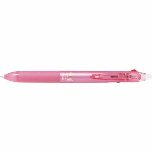 パイロット 消せるボールペン フリクションボール2 0.38 黒・赤2色ボールペン ソフトピンク ( LKFB-40UF-SP ) (株)パイロットコーポレーション | 