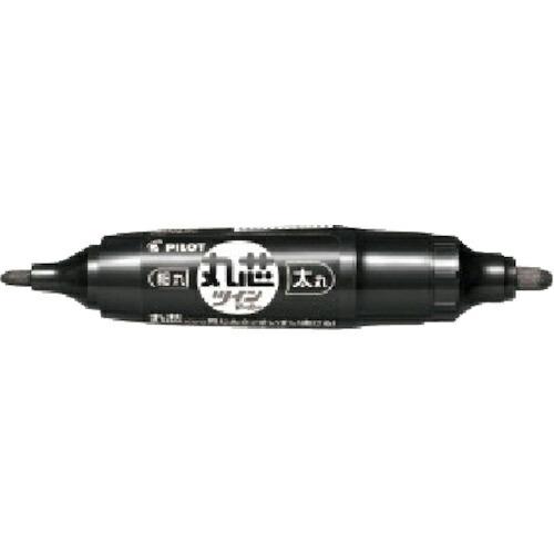 【SALE価格】PILOT 油性マーカー 丸芯ツインマーカー 細・太 ブラック ( MFN15FBM-B ) (株)パイロットコーポレーション | 