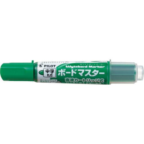 パイロット ホワイトボードマーカー ボードマスター 中字丸芯 グリーン ( WMBM-12L-G ) | 