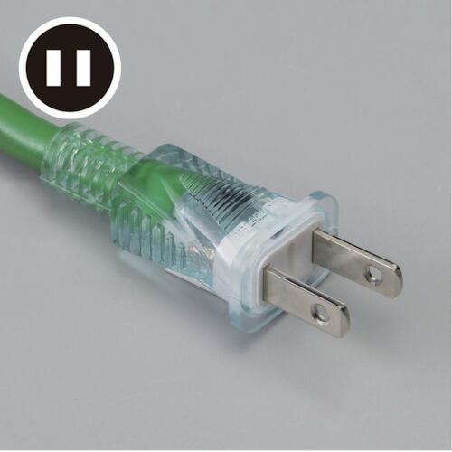 【SALE価格】ハタヤ 2P延長コード 10m グリーン ( SX-103-G ) (株)ハタヤリミテッド |  | 01