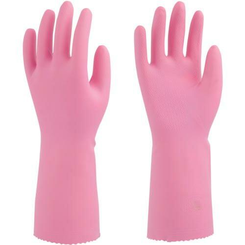 ビニスター 塩化ビニール手袋 ソフトエース ピンク L ( 731-L ) | 