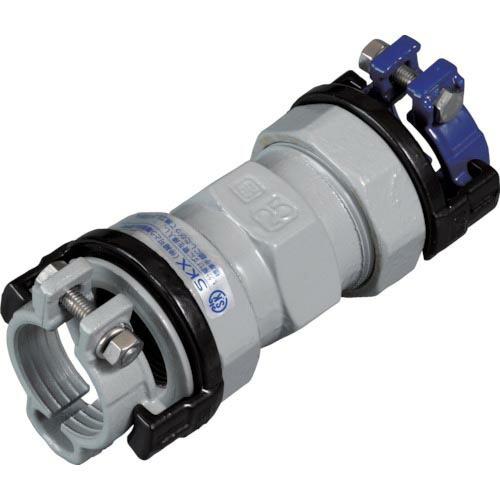 SKカワニシ ポリエチレン管×塩ビ管用異種管継手SKXソケット ( SKX-S-P13XV13 ) (株)川西水道機器 | 