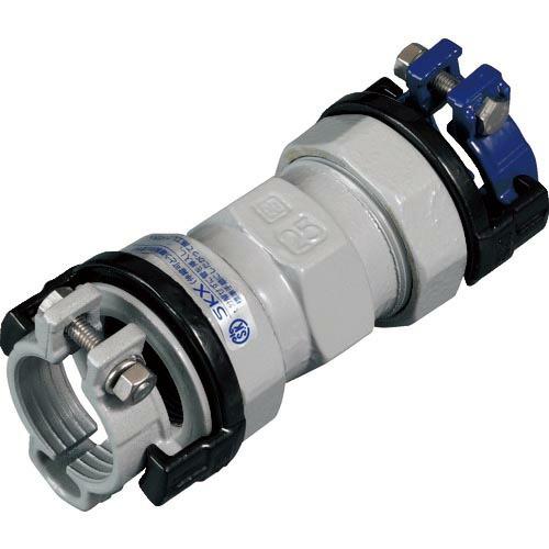 SKカワニシ ポリエチレン管×塩ビ管用異種管継手 SKXソケットP13×V16 ( SKX-S-P13XV16 ) (株)川西水道機器 | 