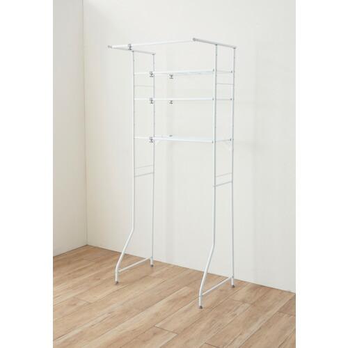 平安伸銅工業 3段ランドリーラック 幅 60-93cm 耐荷重 20kg ( L-5 )【3台セット】 |  | 01