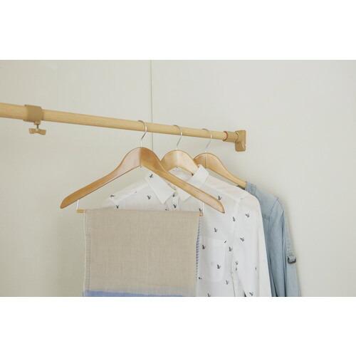 平安伸銅工業 ニュー突っ張り強力ポール 大 木調 幅 110-190cm 耐荷重 45-15kg ( NPM-110 )(10本セット) |  | 03