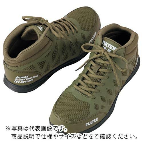 アイトス 軽量セーフティーシューズ AZ51666 カーキ 22.5  ( AZ51666-025-22.5 ) | 