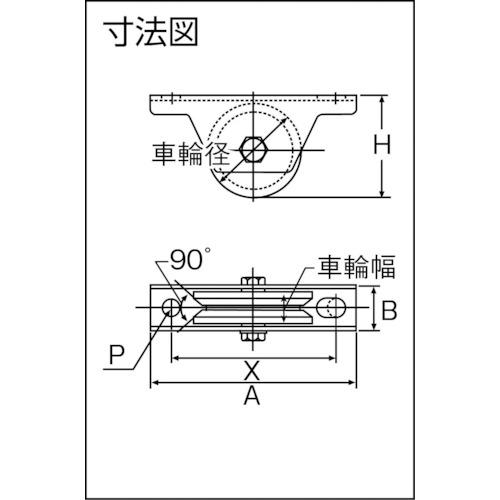 ヨコヅナ MC防音重量戸車 100mm V ( JMS-1005 ) (株)ヨコヅナ |  | 01