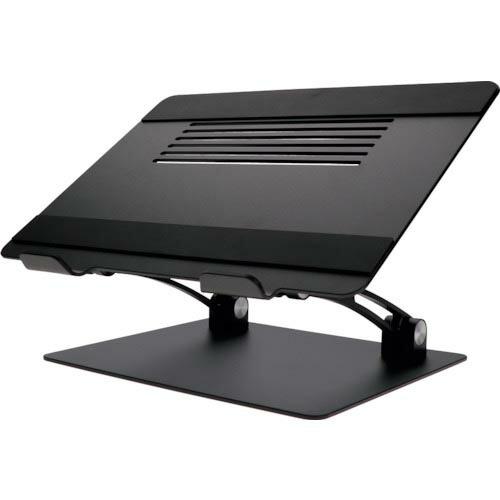 MOTTERU 肩や背中への負担を軽減 自由な角度に調節できるノートPCスタンド ペンタブ 液タブ iPad Pro スタンド ( MOT-PCSTD01S-BK ) (株)オウルテック | 