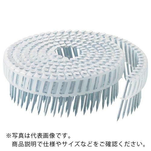 WAKAI 斜めプラ連結釘 ステンレス リング 布目頭 白 2.3X45  ( 318G45W ) (10巻セット) | 