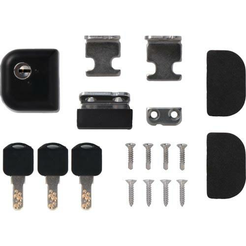 【SALE価格】ノムラテック どあロックガード・ディンプルキー式 外開き・内開き兼用(ネジ止めタイプ) ( N-1073 ) | 