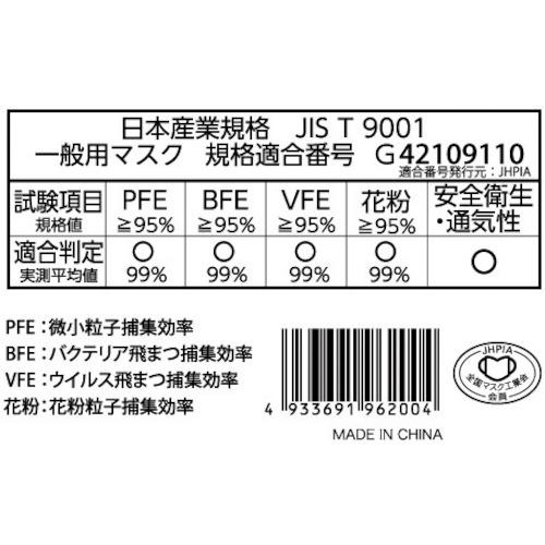 IRL 3層フェイスマスク レギュラー  ( IRLM-008 ) (60箱セット) |  | 02