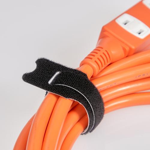 TRUSCO マジックバンド ストラップ 20cm 黒 (4本入) ( MKS-2520-BK ) トラスコ中山(株) |  | 02