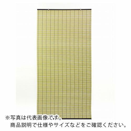 大島屋 樹脂製すだれ 88×180cm グリーン ( 25343 ) (株)大島屋 | 