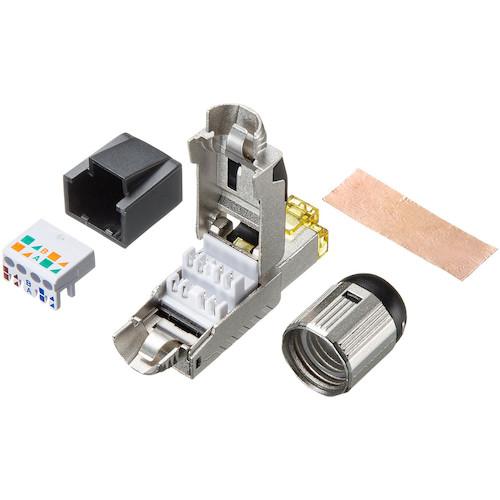 SANWA カテゴリ6A RJ-45シールドコネクタ  ( ADT-6ARJFS ) |  | 03