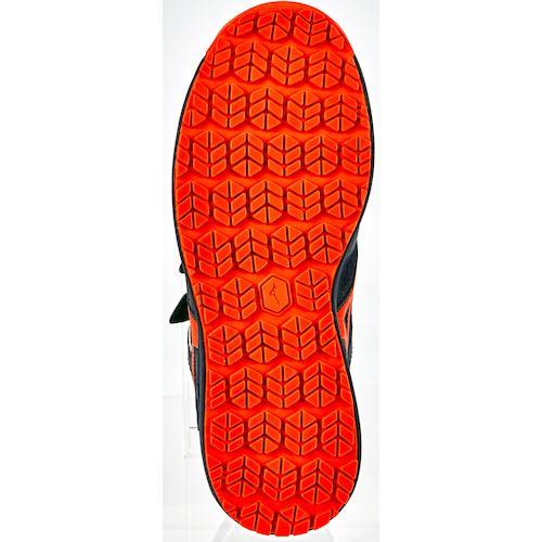 ＴＲＵＳＣＯ　プロテクティブスニーカー　ネイビーｘオレンジ　２３．０ｃｍ（ＪＳＡＡＡ種認定・ベルトタイプ・足幅サイズ　ＥＥＥ） (PROS02-23.0)_1