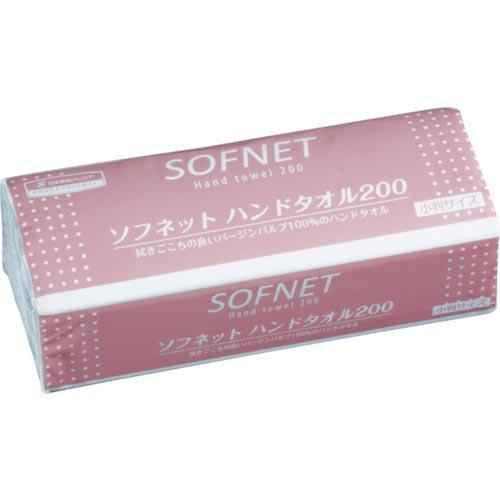 【SALE価格】クレシア ソフネット ハンドタオル200 小判 ( 36310 ) 日本製紙クレシア(株) | SOPHNET.
