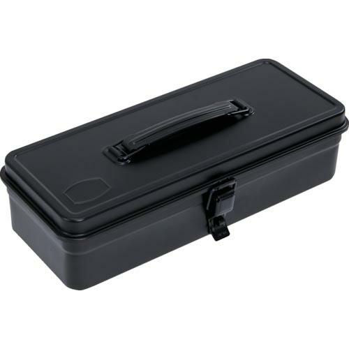 TRUSCO トランク型工具箱 333X137X96.6 つや消しブラック ( T-320MBK ) トラスコ中山(株) | 