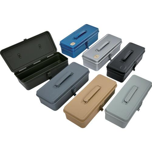 【SALE価格】TRUSCO トランク型工具箱 333X137X96.7 アーセナルグレー ( T-320DG ) トラスコ中山(株) |  | 01