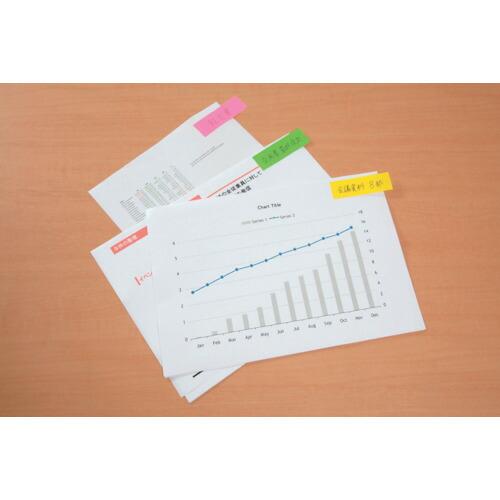 3M ポスト・イット 強粘着ふせん 75X25mm 混色 ( 500-5SSAN ) スリーエム ジャパン(株)文具・オフィス事業部 |  | 02