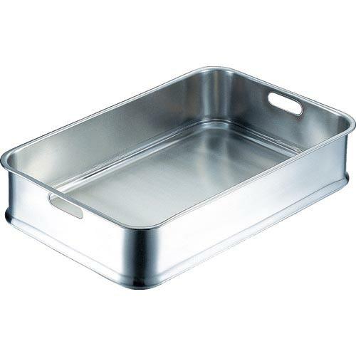 IKD エコクリーン 給食バット 手穴 ( E01400001900 ) (株)日本メタルワークス | 