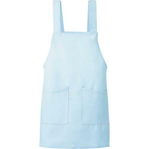 アイトス ショートエプロン 861378 サックス フリー  ( 861378-007-F ) | 